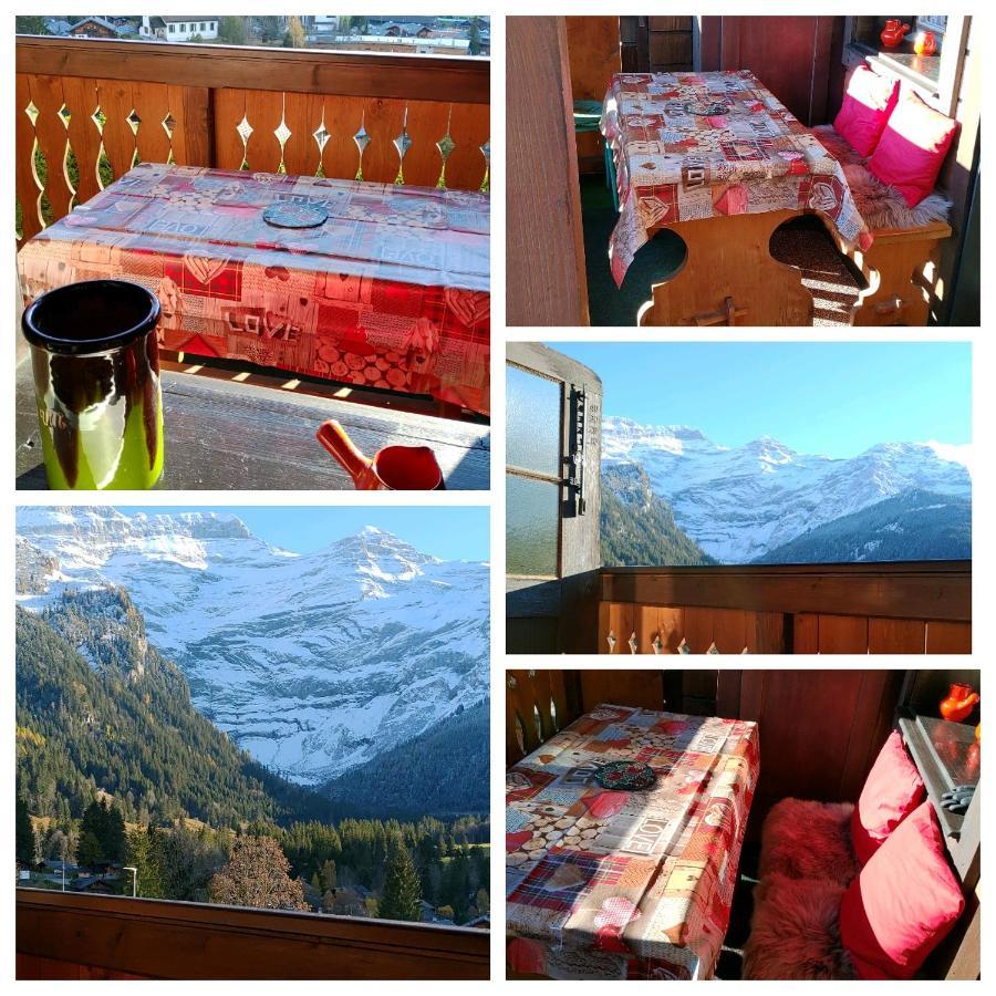 Studio Avec Vue Splendide Sur Les Diablerets Luaran gambar