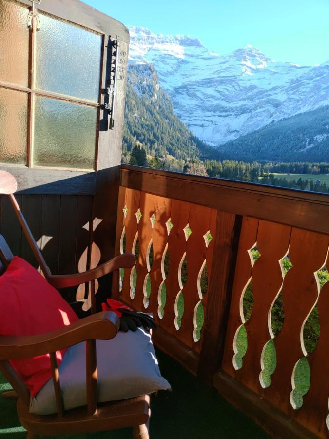 Studio Avec Vue Splendide Sur Les Diablerets Luaran gambar
