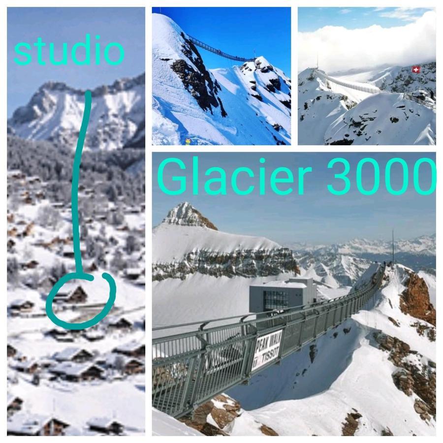 Studio Avec Vue Splendide Sur Les Diablerets Luaran gambar