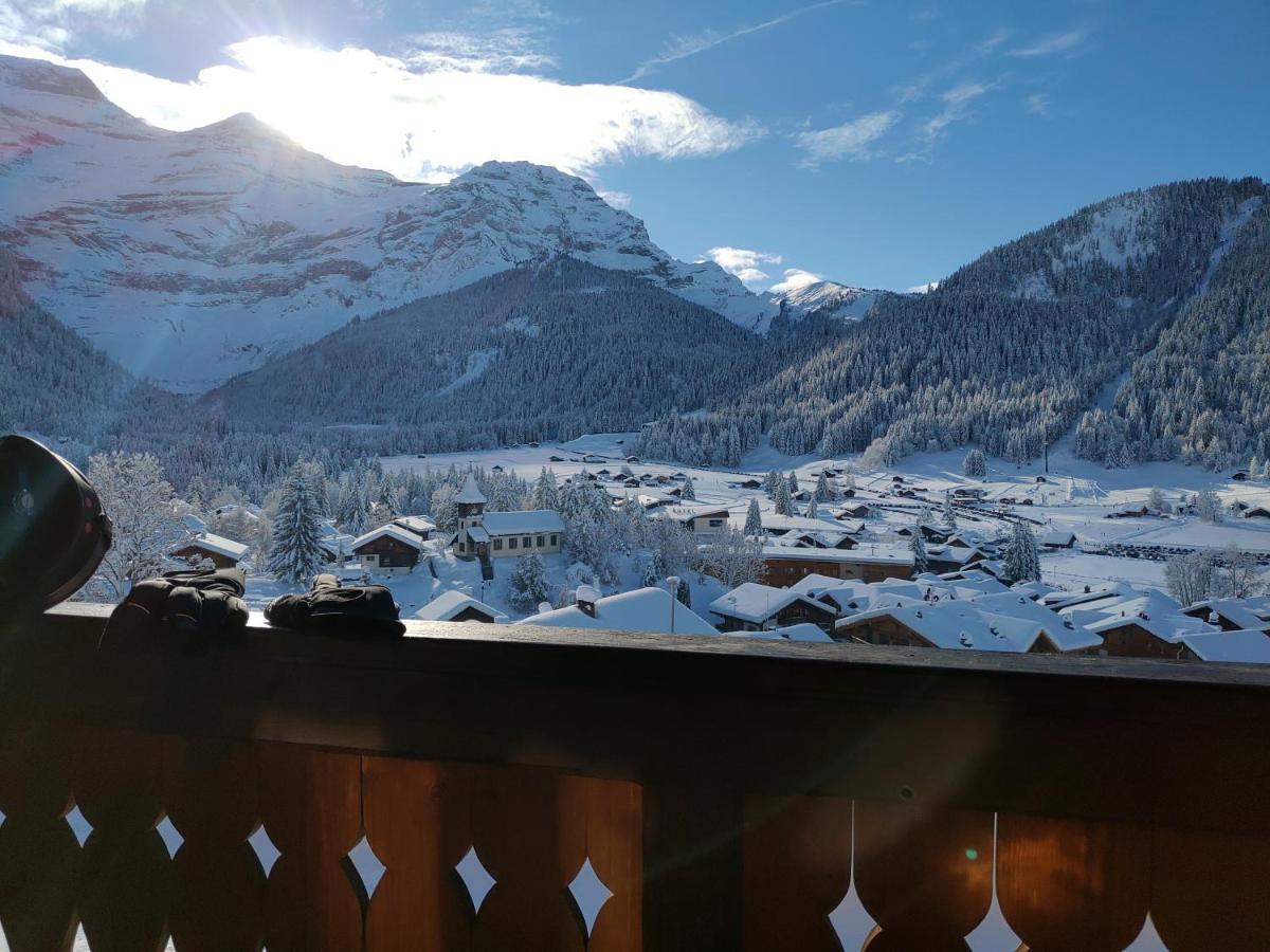 Studio Avec Vue Splendide Sur Les Diablerets Luaran gambar