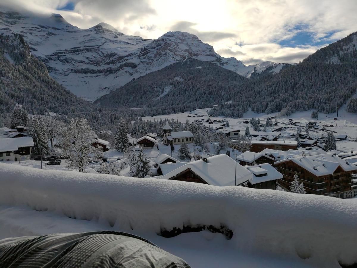 Studio Avec Vue Splendide Sur Les Diablerets Luaran gambar