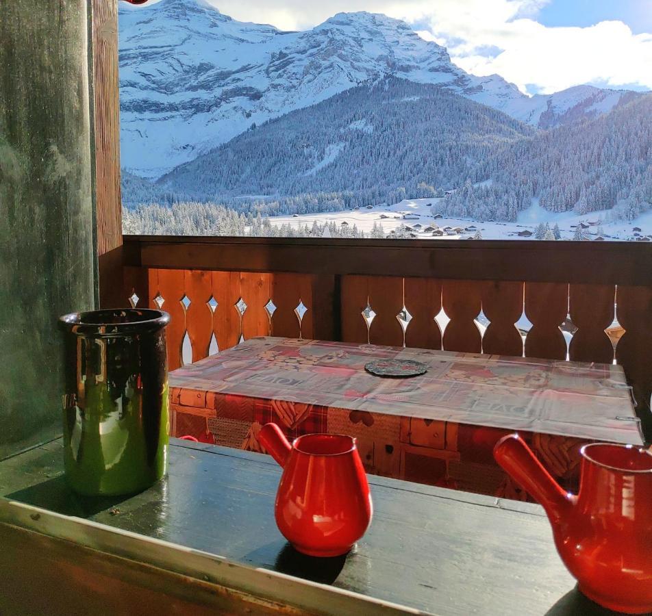 Studio Avec Vue Splendide Sur Les Diablerets Luaran gambar