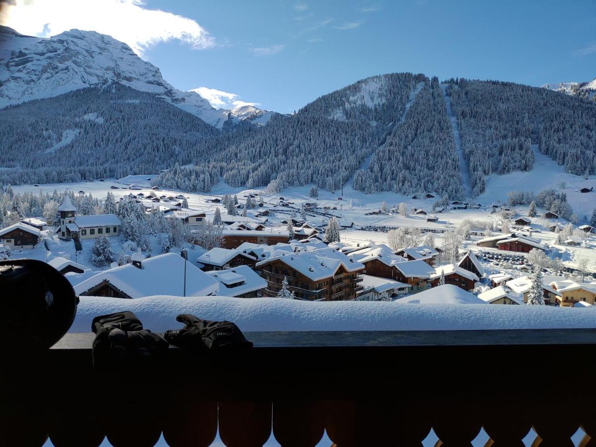 Studio Avec Vue Splendide Sur Les Diablerets Luaran gambar