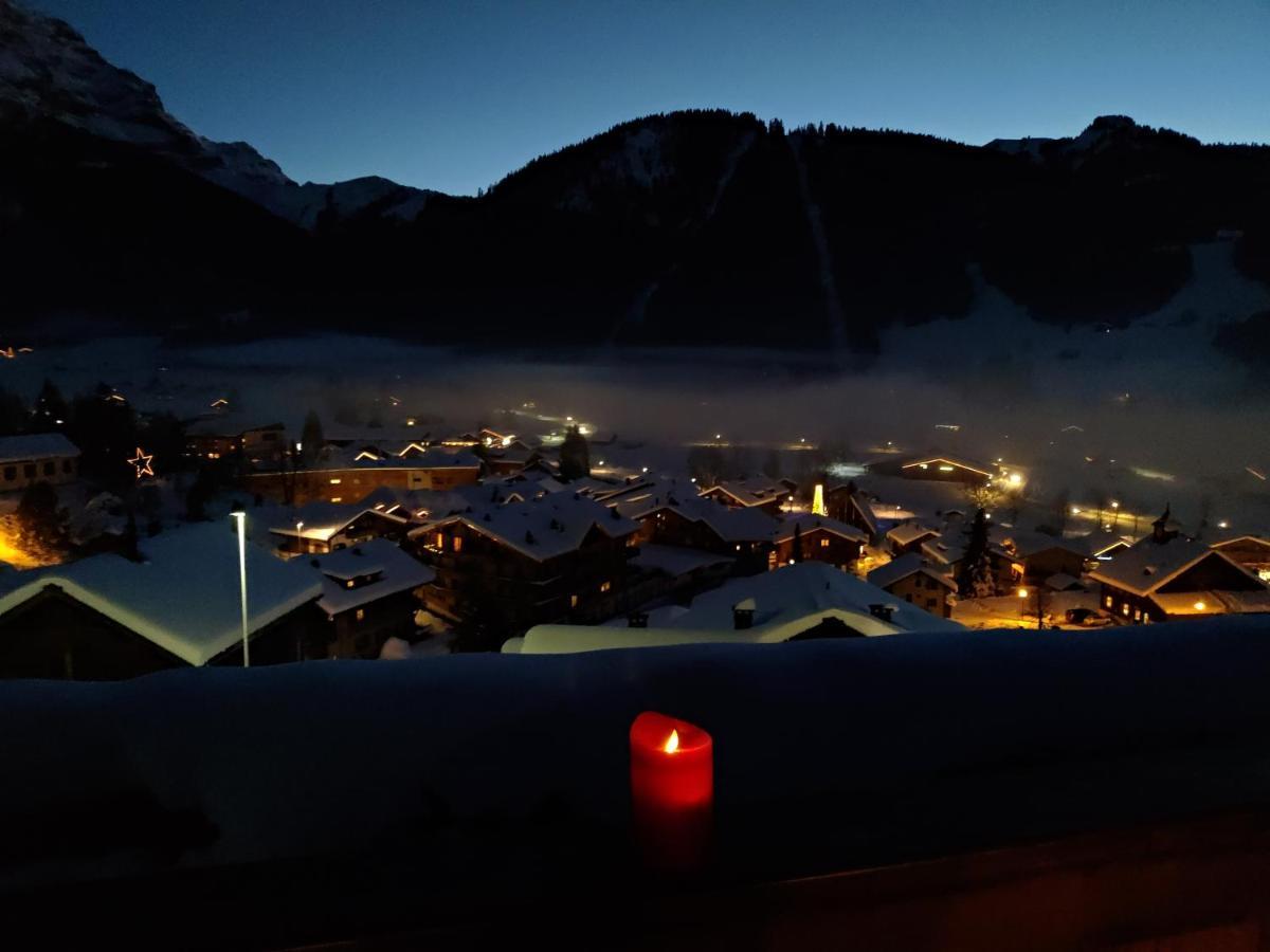 Studio Avec Vue Splendide Sur Les Diablerets Luaran gambar
